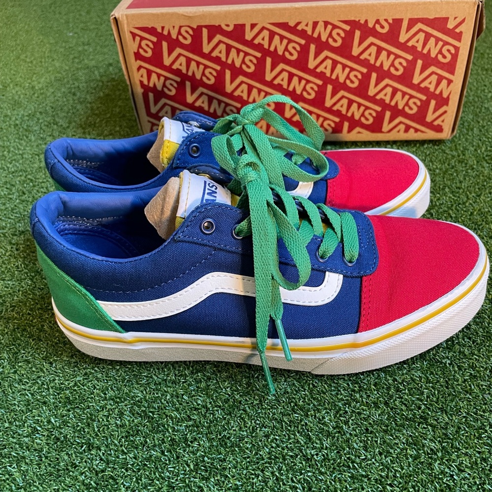 Vans Low Multi Color Block 3.5 Youth